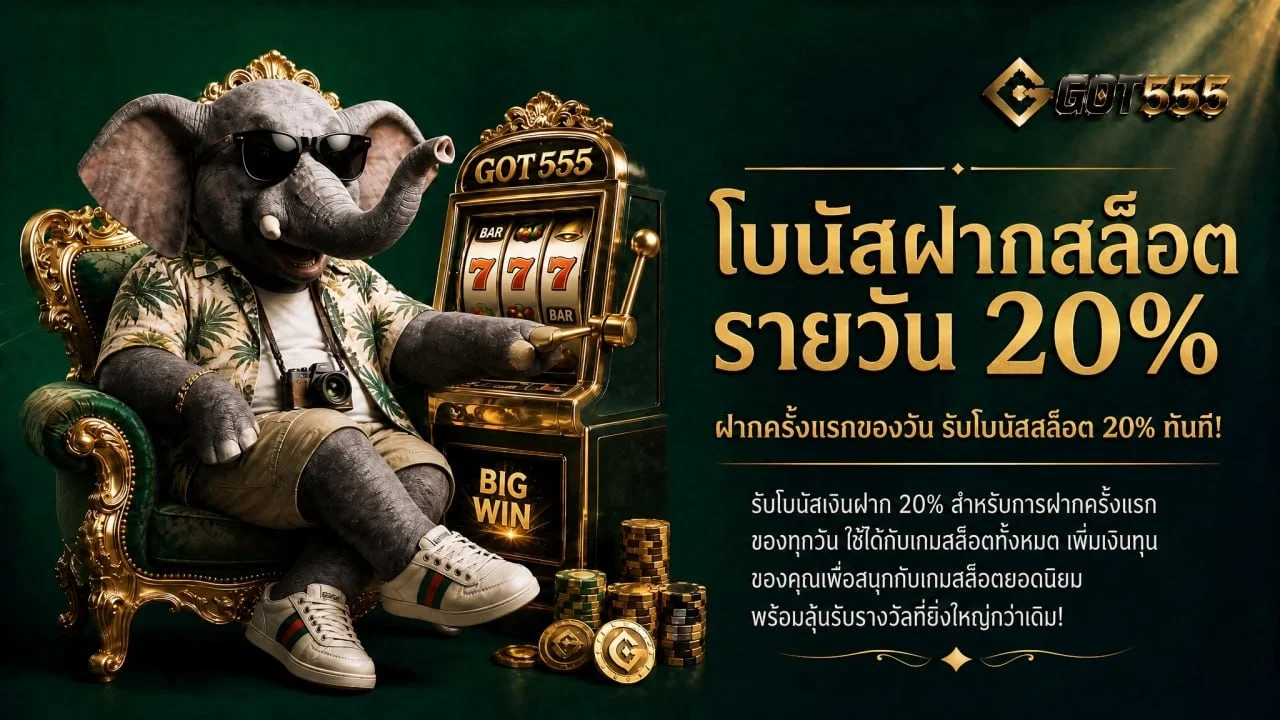 GOT555 คาสิโนออนไลน์ สล็อต บาคาร่า กีฬา | เว็บไซต์ทางการ